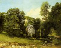 Courbet, Gustave - La Ruisseau de la Breme